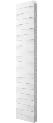 Радиатор биметаллический Royal Thermo Piano Forte Tower 300 22 секции, bianco traffico, на площадь 14 кв.м., белый