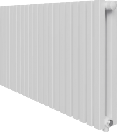 Радиатор стальной Royal Thermo Shift Q30 VC2050 20 секций, матовый белый, на площадь 20.4 кв.м.
