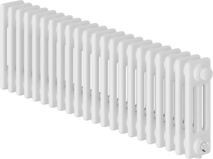 Радиатор стальной Royal Thermo Insignia VC3030 22 секции, матовый белый, на площадь 11.22 кв.м.