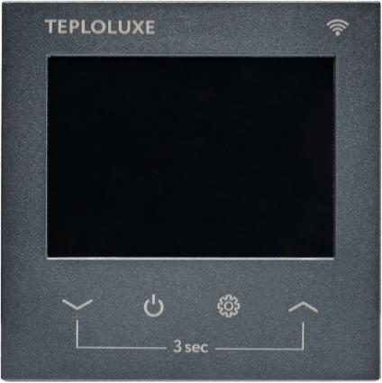 Терморегулятор Теплолюкс Pontus wi-fi Space черный