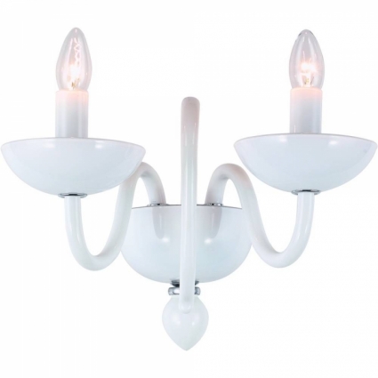 Бра Divinare Pallada 6004/03 AP-2 в стиле прованс, цвет белый, мощность 80 Вт