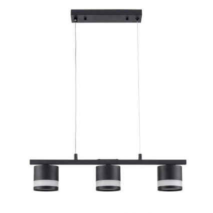 Подвесная люстра Lumion Comfi Lanika 8240/3 цвет черный, мощность 21 Вт