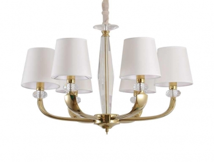 Подвесная люстра Newport 11606/C gold М0068859 цвет бежевый, мощность 240 Вт