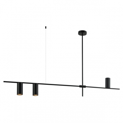 Подвесная люстра Kink Light Рия 07621-3,19, в стиле Хай-тек, цвет черный