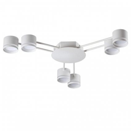 Потолочная люстра Lumion Comfi Gareta 8235/6C цвет белый, мощность 60 Вт
