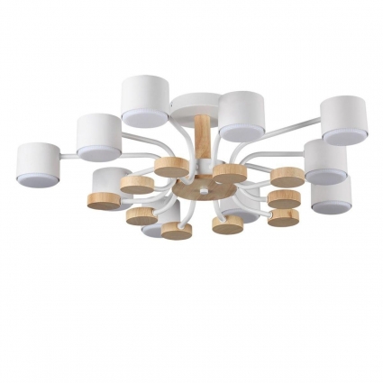 Потолочная люстра Lumion Comfi Rondo 8196/10C цвет белый, мощность 90 Вт
