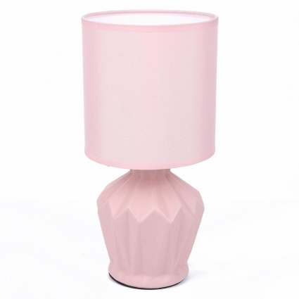 Настольная лампа Lumion Moderni Origamia 8227/1T в стиле арт-деко, цвет розовый