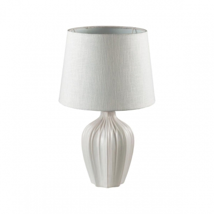 Настольная лампа Lumion Comfi Sona 8120/1T в стиле арт-деко, цвет белый