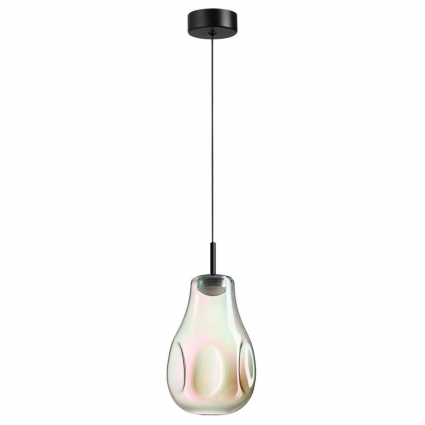 Подвесной светодиодный светильник Odeon Light Pendant Nave 5098/4LB в стиле Хай-тек, цвет черный