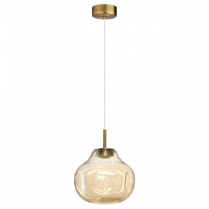Подвесной светодиодный светильник Odeon Light Pendant Vaso 5097/4L в стиле Хай-тек, цвет желтый