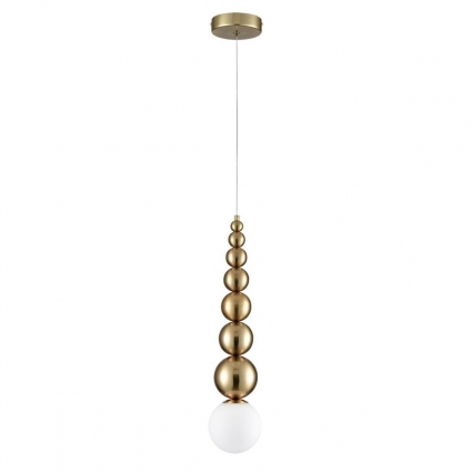 Подвесной светильник Lumion Moderni Solida 8087/1A в стиле модерн, цвет белый