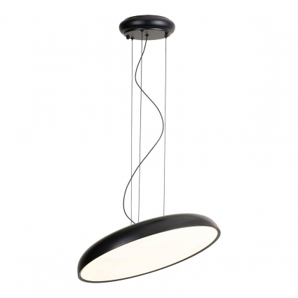 Подвесной светодиодный светильник Lussole Crook LSP-7360 в стиле Хай-тек, цвет черный