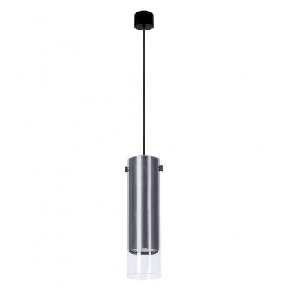Подвесной светильник Arte Lamp Lazio A5367SP-1SS в стиле модерн, цвет серебро