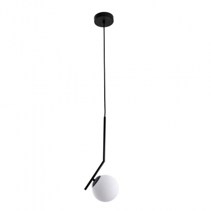 Подвесной светильник Arte Lamp Bolla-Unica A1924SP-1BK в стиле модерн, цвет белый