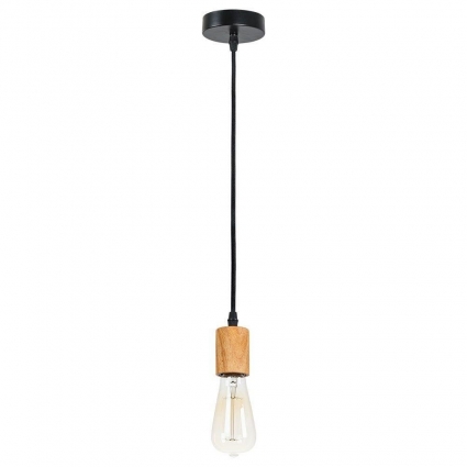 Подвесной светильник Arte Lamp Mark A7047SP-1BK цвет коричневый, мощность 40 Вт