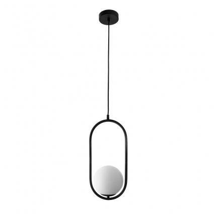 Подвесной светильник Arte Lamp Matisse A7745SP-1BK в стиле модерн, цвет белый