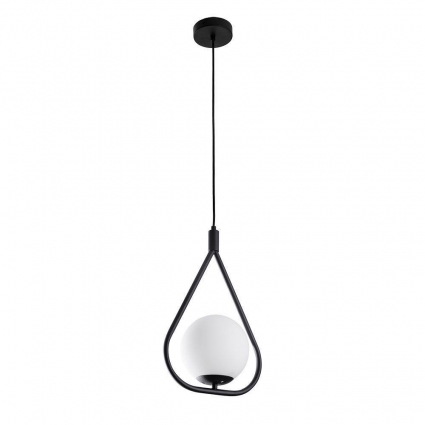 Подвесной светильник Arte Lamp Matisse A7764SP-1BK в стиле модерн, цвет белый