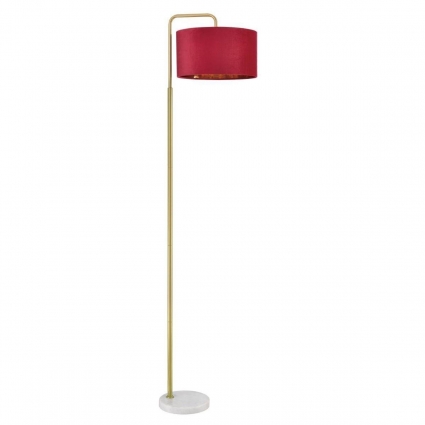 Торшер Lumion Neoclassi Velveta 8073/1F цвет красный, мощность 60 Вт