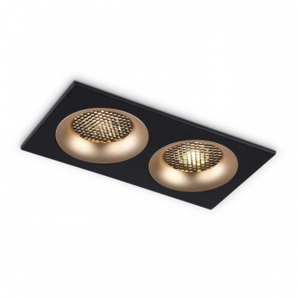 Встраиваемый светильник Ambrella Light Techno Spot Standard Tech TN102735 цвет черный, мощность 24 Вт