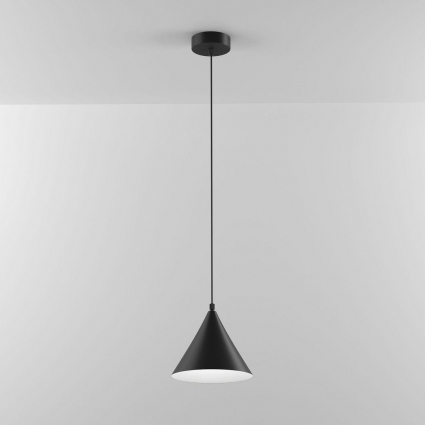 Уличный подвесной светодиодный светильник Elektrostandard Bevel 35184/H a068472 в современном стиле, цвет черный