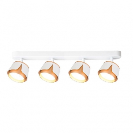 Спот Arte Lamp Amaks A8028PL-4WH в современном стиле, цвет белый, мощность 48 Вт