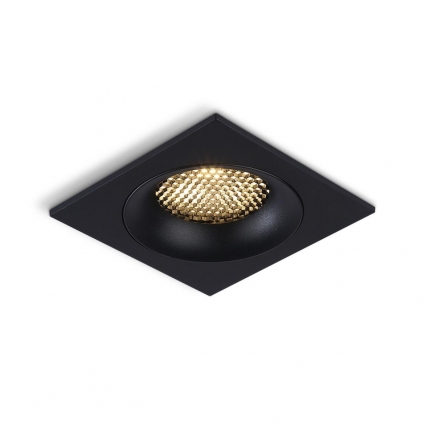 Встраиваемый светильник Ambrella Light Techno Spot Standard Tech TN102729 цвет черный, мощность 12 Вт
