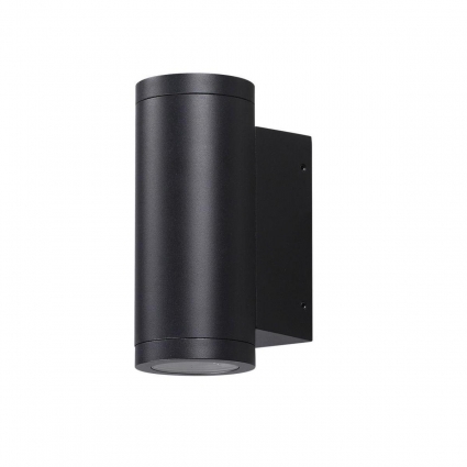 Уличный настенный светодиодный светильник Odeon Light Nature Long 7071/15WL цвет черный