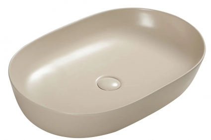 Раковина SantiLine SL-1017BG бежевая матовая цвет бежевый