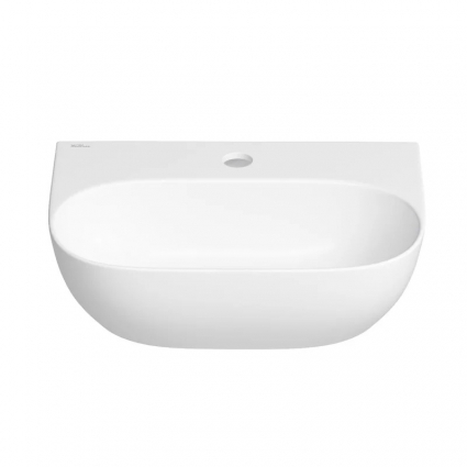 Маленькая раковина в туалет Wellsee WC Area 331803000: подвесная или накладная раковина, ширина умывальника 42 см, цвет глянцевый белый