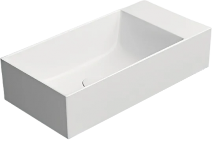 Рукомойник GSI Kube X 9486F111 50х25 см цвет белый