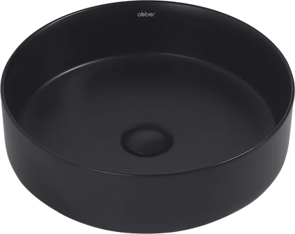 Раковина Abber Bequem AC2109MB матовая черная цвет черный