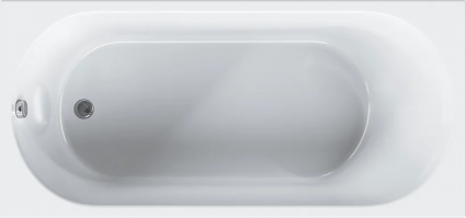 Акриловая ванна Am.Pm X-Joy W94A-150-070W-A 150x70 см, пристенная, белая, прямоугольная, объем 168 л.