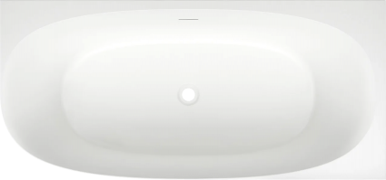 Акриловая ванна Wellsee Belle Spa 2.0 R 160x75 см, угловая, правая, пристенная, белая, асимметричная, с каркасом, со сливом-переливом, с донным клапаном, объем 216 л.