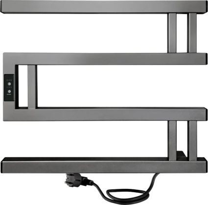 Полотенцесушитель электрический Indigo Muza DGM40-50GFMRt graphite metallic М-образный