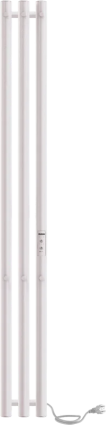 Полотенцесушитель электрический Indigo Style 3 LSE120-13WMRt белый матовый I-образный