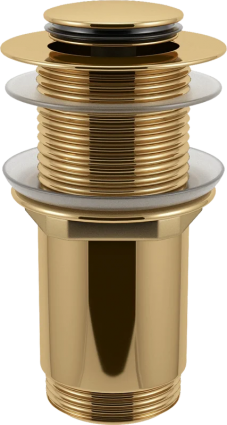 Донный клапан для раковины Wellsee Drainage System 182136000 золото