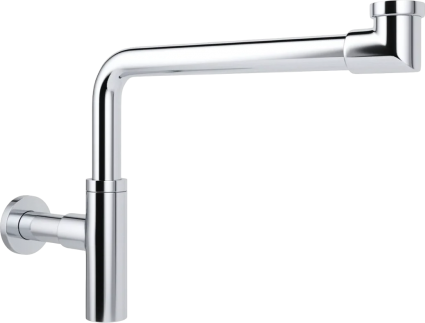 Сифон для раковины Wellsee Drainage System 182124000 хром выпуск боковой