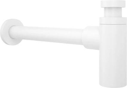 Сифон для раковины Wellsee Drainage System 182108000 белый выпуск боковой