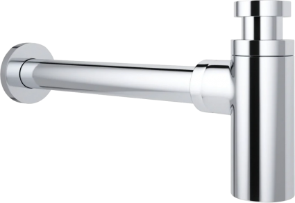 Сифон для раковины Wellsee Drainage System 182104000 хром выпуск боковой
