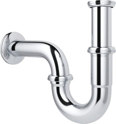Сифон для раковины Wellsee Drainage System 182102000 хром выпуск боковой