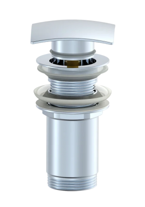 Донный клапан для раковины Wonzon & Woghand WW-88SS08-CR хром