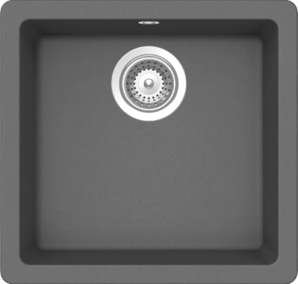 Мойка кухонная Schock Quadro 701048U 50 Cristalite баварский камень матовая, прямоугольная