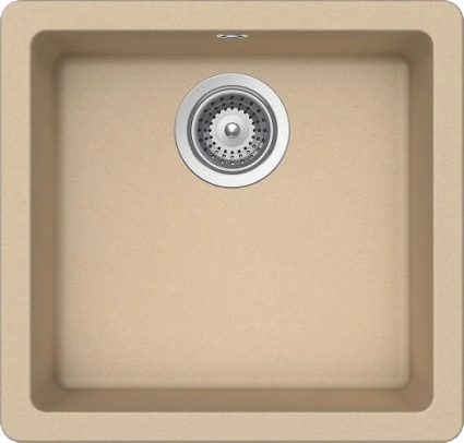 Мойка кухонная Schock Quadro 700516U 50 Cristalite лунный камень матовая, прямоугольная