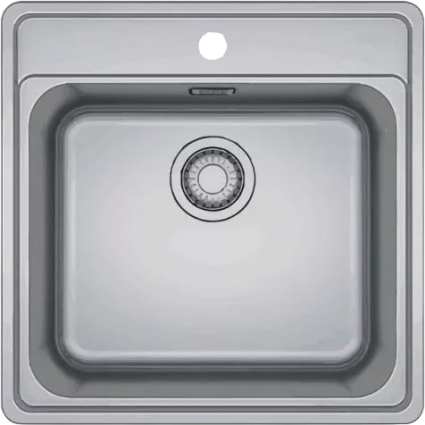 Мойка кухонная Franke Bell ВСX 610-51 TL нержавеющая сталь полированная, прямоугольная