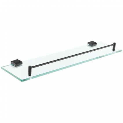 Полка Rose RG17H RG1719H 50 см, черный, подвесная