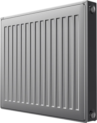 Радиатор стальной Royal Thermo Compact C22-500-600/SS 60x50, silver satin, на площадь 13.24 кв.м., серый