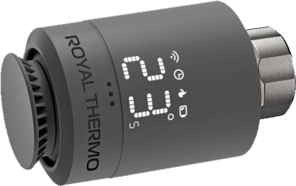 Термостат Royal Thermo Smart Heat RTE 77.001S M30х1,5 электронный, серебристый