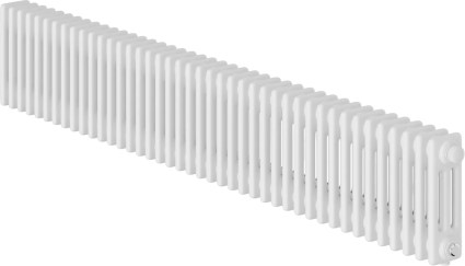 Радиатор стальной Royal Thermo Insignia VC3030 42 секции, матовый белый, на площадь 21.42 кв.м.