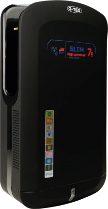 Сушилка для рук G-Teq 8885 PB мощность 2000 Вт, сенсорная, прямоугольная