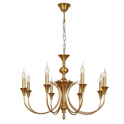 Подвесная люстра Arte Lamp COLLINETTA A4094LM-8PB в классическом стиле